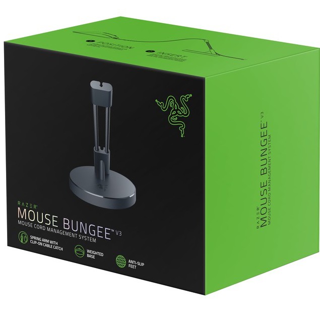 mouse-bungee-ที่ล็อคสายเมาส์-razer-mouse-bungee-v3-มีความยืดหยุ่นสูง-เล่นเมาส์ได้อย่างราบรื่น-ทำจากวัสดุอย่างดี