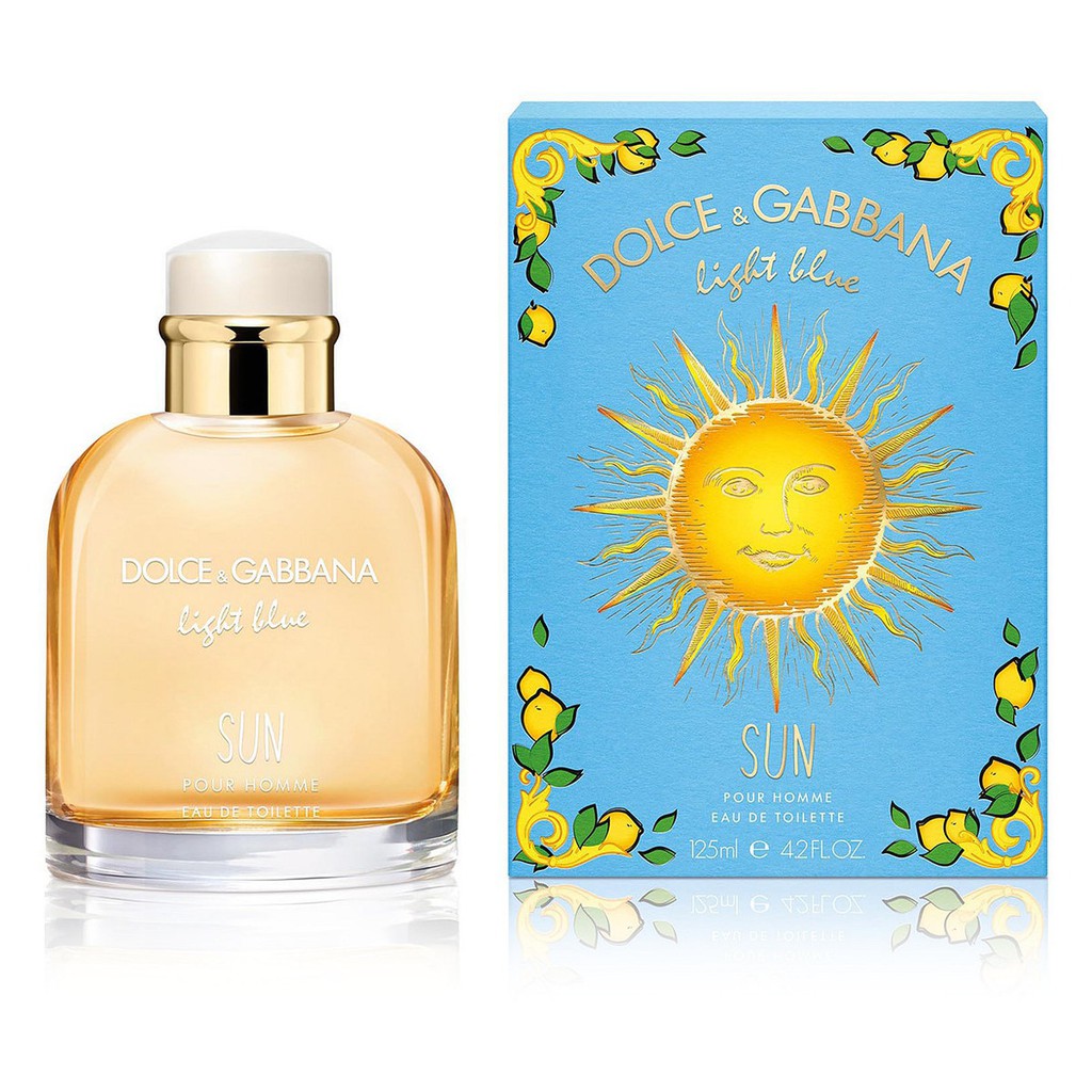 ภาพหน้าปกสินค้าDolce & Gabbana Light Blue Sun Pour Homme EDT 5ml - 10ml นำ้หอมแท้แบ่งขาย