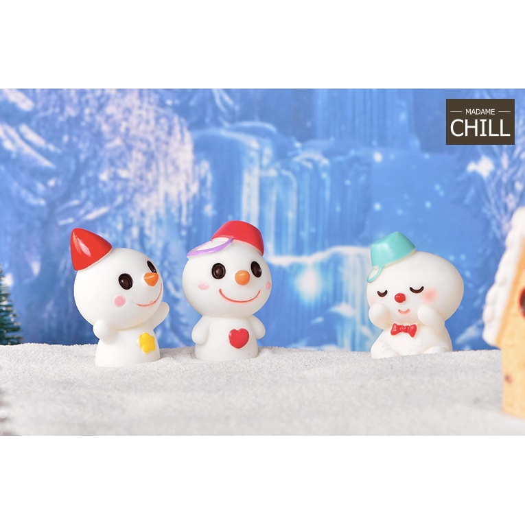 ภาพสินค้าตุ๊กตุ่นจิ๋ว คริสต์มาส ตัวอ้วนกลม  (1 ตัว ราคา 20, 25 บาท) จากร้าน poiizdebar บน Shopee ภาพที่ 4