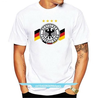 เสื้อยืดผ้าฝ้ายพิมพ์ลายขายดี เสื้อยืดคอกลม พิมพ์ลายธงเยอรมัน Deutschland Eagle สไตล์ฮาราจูกุ แฟชั่นสําหรับผู้ชาย