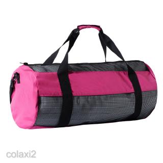 [COLAXI2] Mesh Duffle Gear Bag with Shoulder Strap for Scuba Dive Snorkeling Swimming