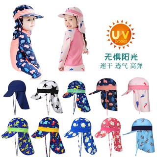 ภาพหน้าปกสินค้าหมวกกันแดด หมวกชายหาด สำหรับเด็กผู้หญิง เด็กผู้ชาย ที่เกี่ยวข้อง