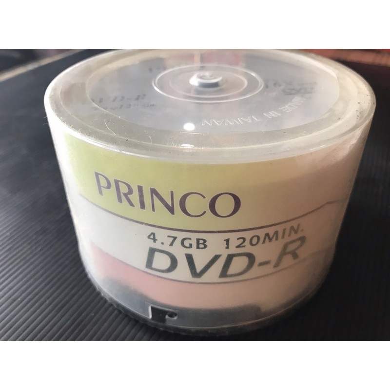 แผ่นบันทึกDVD-R PRINCO 50แผ่น/แพ็ค | Shopee Thailand