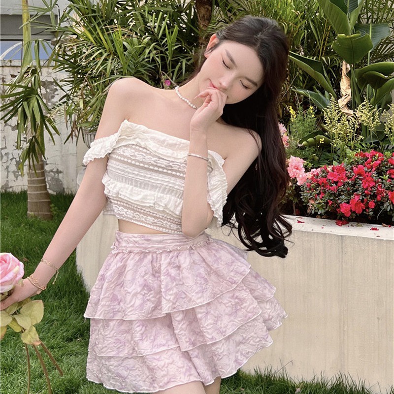 floral-high-waist-summer-retro-skirt-womens-cake-skirt-korean-style-short-skirt-with-fluffy-style-romantic-a-line-female-fresh