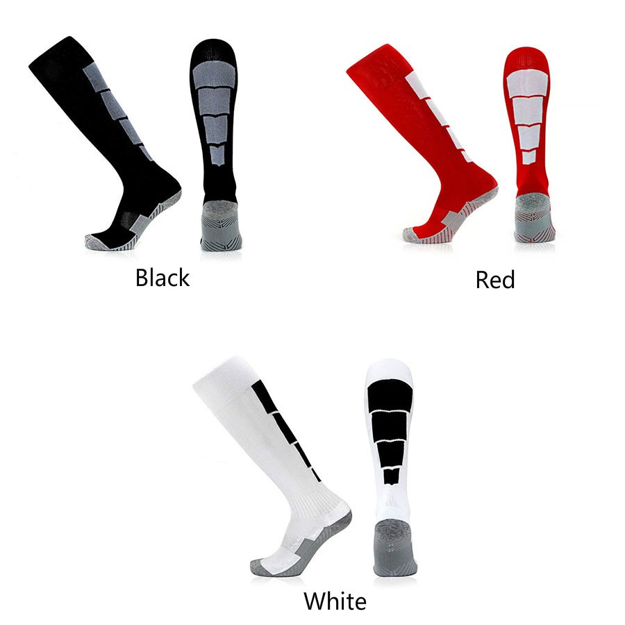 ภาพหน้าปกสินค้าถุงเท้ากีฬากลางแจ้ง บาสเกตบอล ฟุตบอลยาว ถุงเท้ากีฬาสำหรับวิ่งกีฬา Men Anti-Slip Football Socks Breathable Sports Sock จากร้าน simpletch บน Shopee