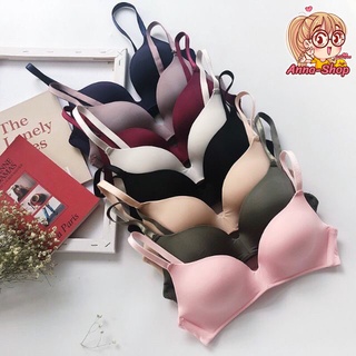 ภาพขนาดย่อของภาพหน้าปกสินค้า**E01 บราไร้โครง SOFT BRA เสื้อชั้นใน​ ไร้โครง มีฟองดันทรงในตัว ผ้านุ่มใส่สบาย งานสวยเนียนเฉียบ เรียบ จากร้าน annacny บน Shopee