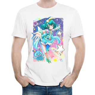 เสื้อยืดโอเวอร์ไซส์【Sportwear】Gildan เสื้อยืดแขนสั้น ผ้าฝ้าย 100% พิมพ์ลายการ์ตูน Star Twinkle สีขาว แฟชั่น สําหรับผู้ชา