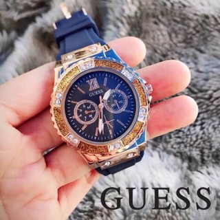 นาฬิกาGuess ขอบล้อมเพชร 🎉พร้อมส่ง🎉