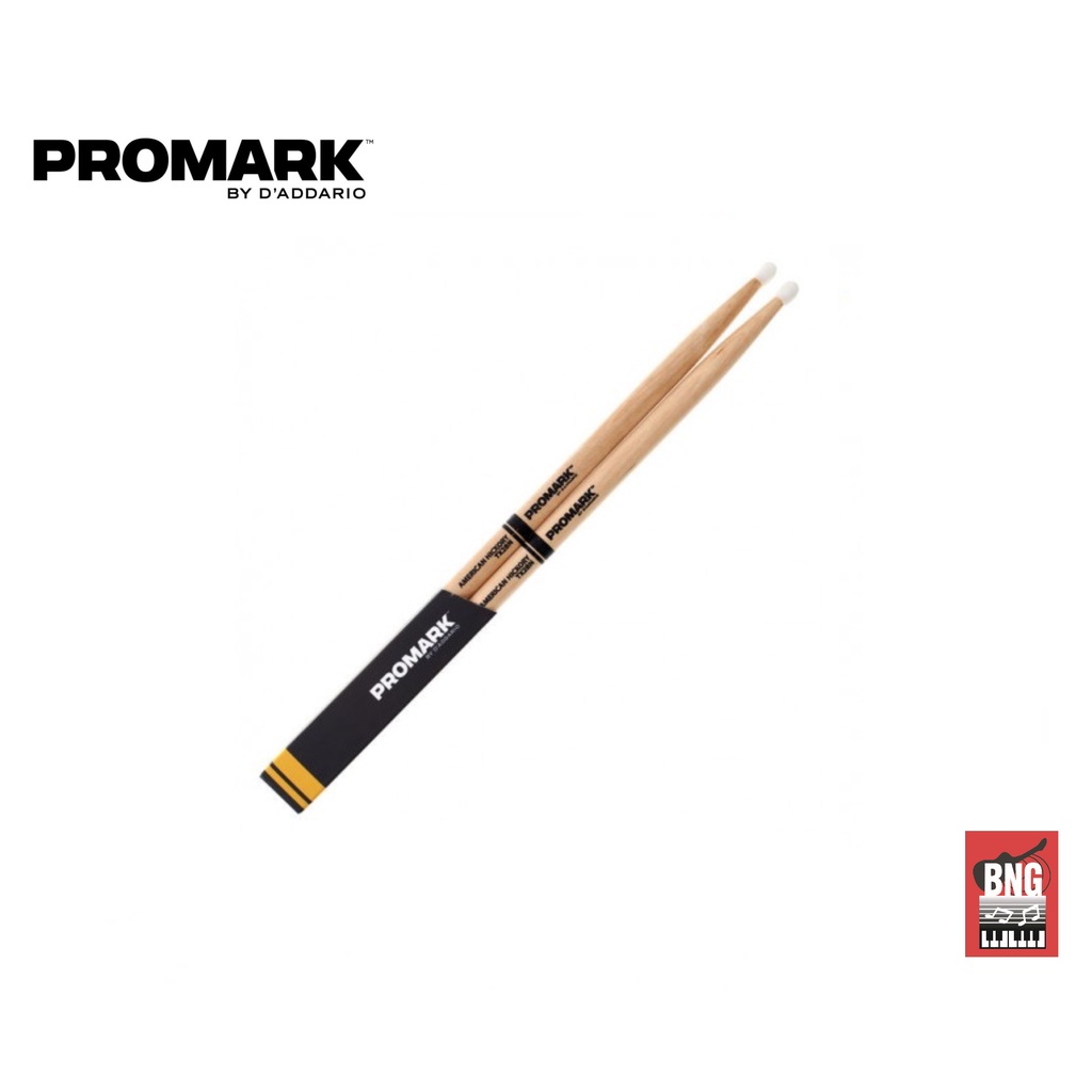 promark-tx5an-ไม้กลองยี่ห้อโปรมาร์ค-รุ่นหัวเป็นไนล่อน-ขนาด-5a-ขนาดยอดนิยม