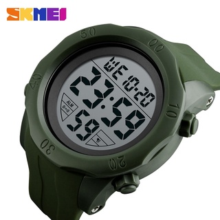 SKMEI Fashion Sport Watch Men 5Bar Waterproof Watches Alarm Clock Chrono PU Strap Digital Watch Relogio