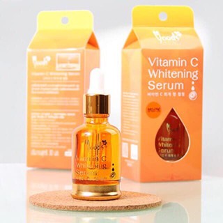 สินค้า Moods Vitamin c Whitening Serum 30ml และ Moods Vitamin C Whitening Water Liquid By Belov น้ำตบวิตซี 250 Ml.*ของแท้