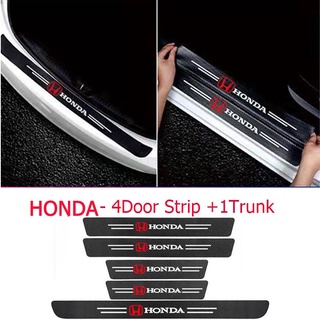 ภาพหน้าปกสินค้า5ชิ้น Honda สติ๊กเกอร์กันรอย สติ๊กเกอร์กันรอยรถยนต์ กันรอยขีดข่วน ข่วน ฮอนด้า แผ่นกันรอย แผ่นติดกันรอย กันกระแทก กันลื่น ประตูข้าง ฝากระโปรงท้ายรถ ที่เกี่ยวข้อง