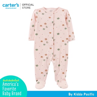 Carters Sleepsuit 1Pc Pink-Apple L8 คาร์เตอร์เสื้อผ้าเซท ชุดหมี