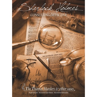 Sherlock Holmes Consulting Detective: The Thames Murders &amp; Other Cases [BoardGame]