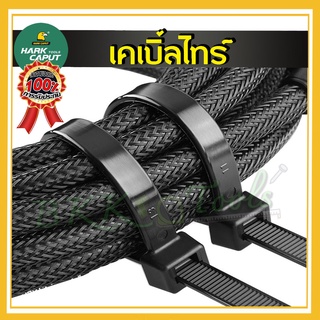 ภาพขนาดย่อของภาพหน้าปกสินค้าเคเบิ้ลไทร์ (Cable Tie) หนวดกุ้ง สายรัด 4"/6"/8"/10"/12"/15" เหนียว รัดแน่น ล๊อกนาน จากร้าน bkktools บน Shopee ภาพที่ 8