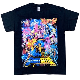 เสื้อยืดอินเทรนด์ผู้ชายอินเทรนด์ผู้หญิงเสื้อยืดขายดีBOOTLEG MANIA SAINT SEIYA TEES-4XLS-3XL