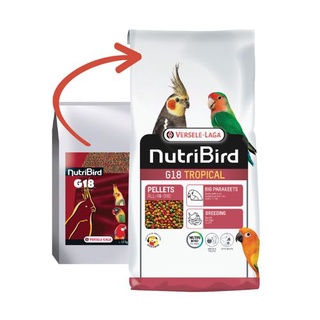 Nutribird G18 tropical 10 kg. แพคเกจใหม่