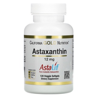 ภาพขนาดย่อของภาพหน้าปกสินค้าCalifornia Gold Nutrition, Astaxanthin, แอสตาแซนติน 12 mg (30/120 Veggie Softgels) จากร้าน authenticofficialstore บน Shopee ภาพที่ 3