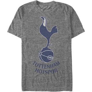 100%cotton เสื้อ ยืด ผ้า มัด ย้อม Mens Tottenham Hotspur Football Club Outline Bird Logo T-Shirt men เสื้อ ยืด ผู้ชาย ค