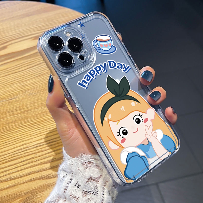 เคสโทรศัพท์มือถือ-tpu-ใส-ทรงสี่เหลี่ยม-กันกระแทก-ลาย-snow-white-สําหรับ-realme-c35-c11-2021-c12-c15-c21y-c25y-c30-c30s-c33-c21-c25s-realme5-5i-6i-8-pro