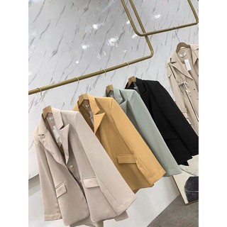 (Preorder) Earth tone Blazer Set