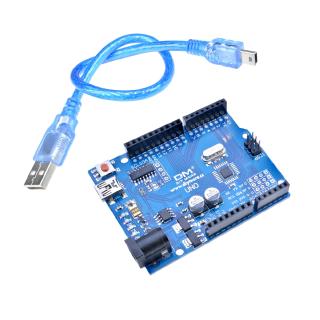 ภาพหน้าปกสินค้าDIYMORE for arduino R3 ATmega328P CH340 มินิ USB คณะกรรมการไมโครคอนโทรลเลอร์พร้อมเคเบิ้ลสำหรับ for arduino ที่เกี่ยวข้อง