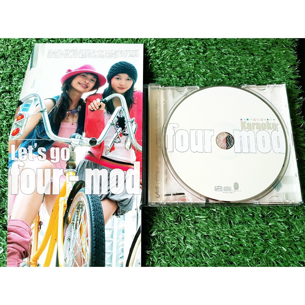 vcd-แผ่นเพลง-โฟร์-มด-four-mod-อัลบั้มแรก-four-mod-เพลง-หายใจเป็นเธอ