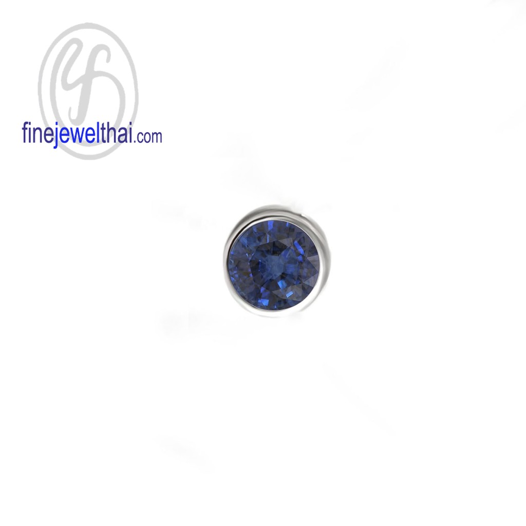 finejewelthai-จี้ไพลิน-ไพลิน-จี้พลอย-พลอยประจำเดือนเกิด-blue-sapphire-silver-pendant-birthstone-p1085bl00-ราคาต่อชิ้น