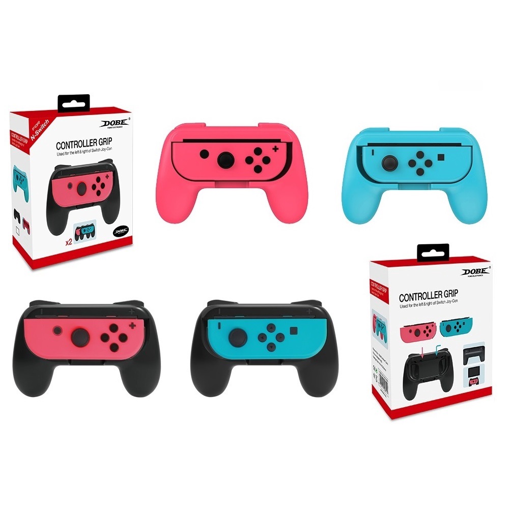 ภาพหน้าปกสินค้ากริบจอยSwitch Dobeแท้ Switch Controller Grip Joy Con Nintendo Switch เพิ่มความถนัดในการกด Dobeแท้สน joy-con ที่จับจอย จากร้าน smgame บน Shopee