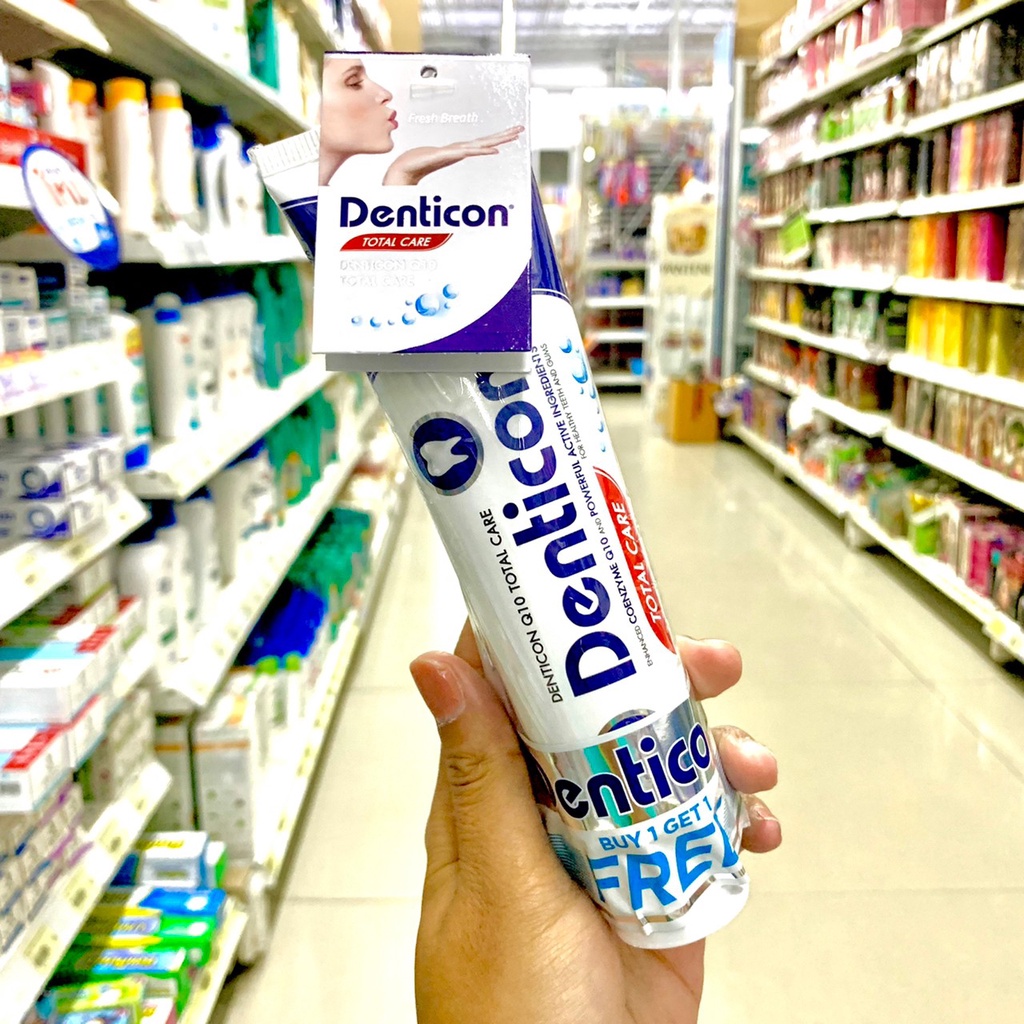 ภาพหน้าปกสินค้า(1แถม1) Denticon ยาสีฟัน เดนติคอน (ปริมาณ 150g./หลอด) มี3สูตรให้เลือก ยาสีฟันเกาหลี ส่งไว ส่งฟรี ศรีวารี จากร้าน sriwareemarket บน Shopee