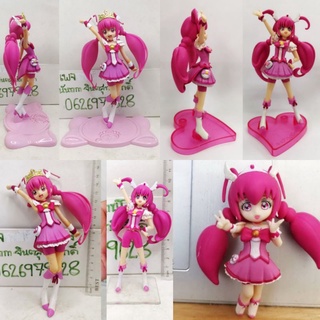 (แท้/มือ1,2/อะไหล่) Bandai Cure Scarlet Go! Princess Precure Cutie Figure 2 Miracle Phoenix Dress