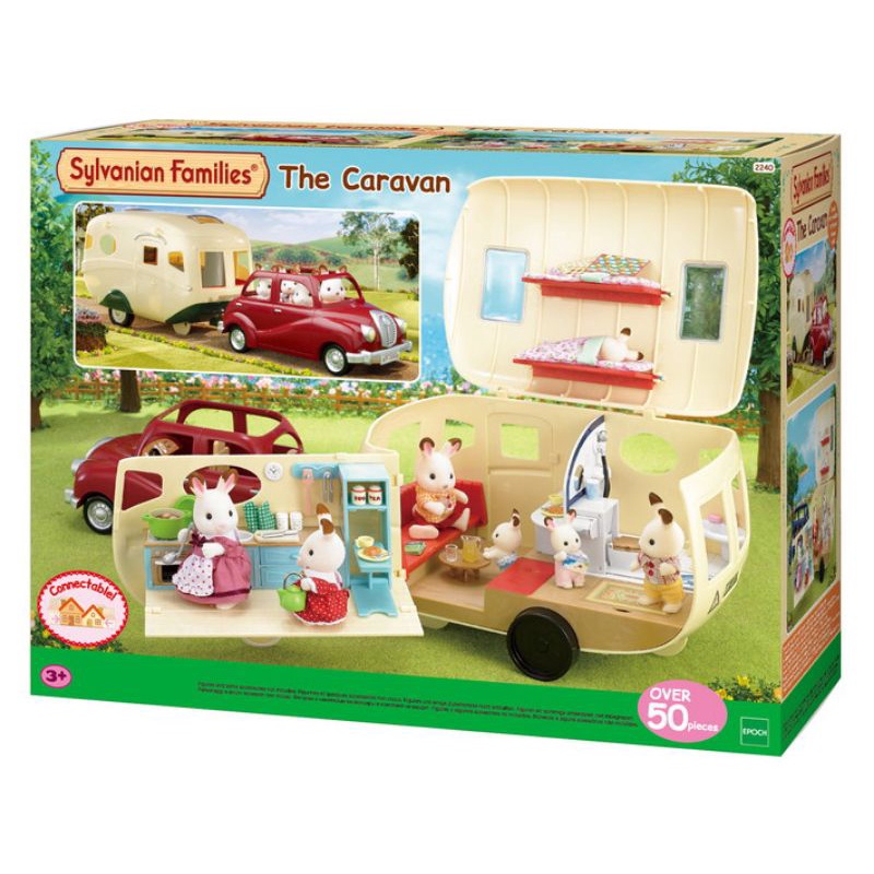 sylvanian-families-the-caravan-ซิลวาเนียน-แฟมิลี่-รถพ่วงคาราแวน