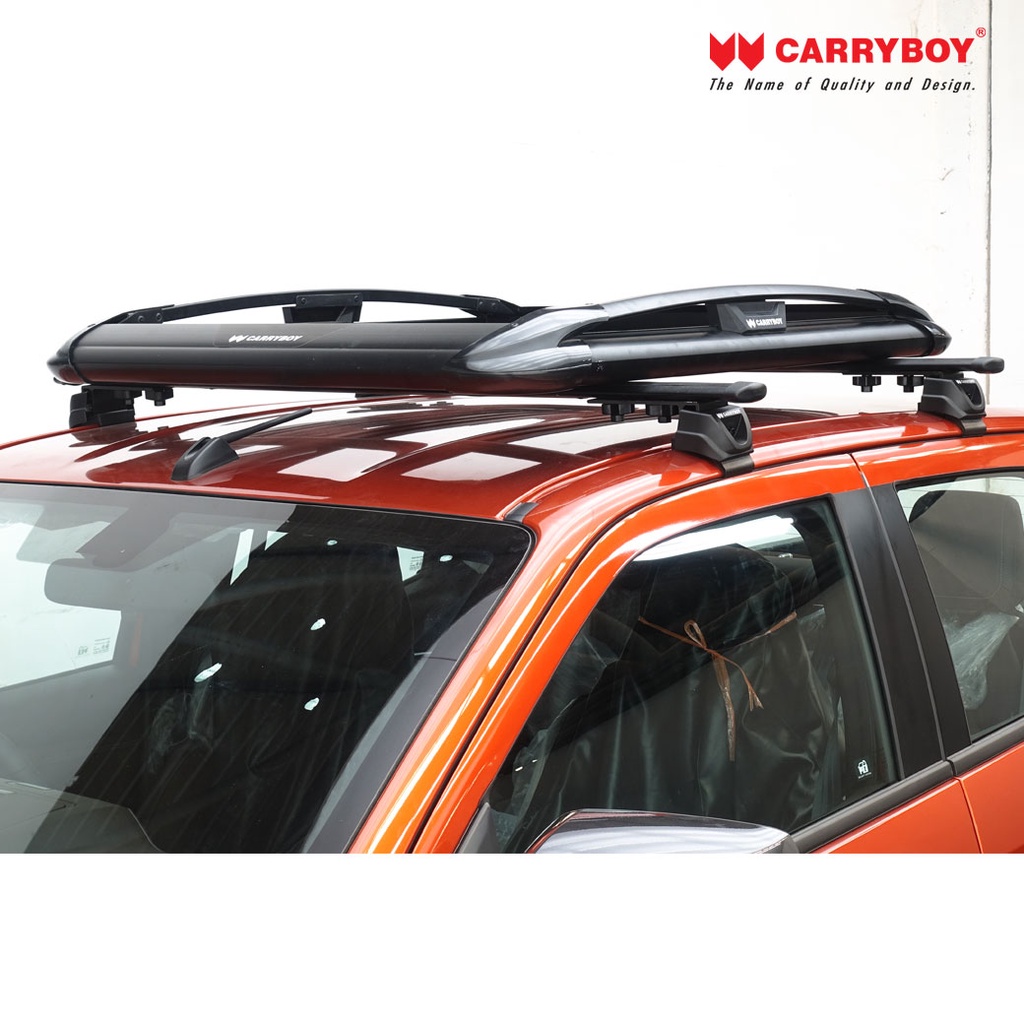 carryboy-แร็คหลังคาครบเซ็ท-all-new-isuzu-d-max-แถมฟรีฟิล์มติดกระจกข้างขนาด127x87mm