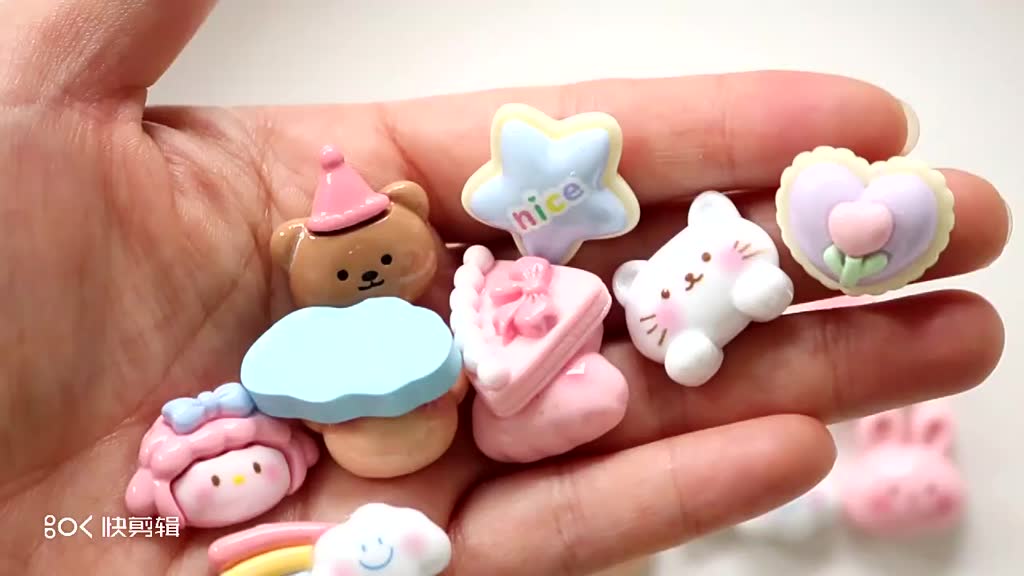 10-ชิ้น-แพ็ค-รัก-ดอกทิวลิป-เค้ก-สายรุ้ง-หมี-เรซิน-ด้านหลังแบน-diy-เคสโทรศัพท์-เชือกรัดผม-รองเท้า-หัวเข็มขัด-อุปกรณ์ตกแต่ง