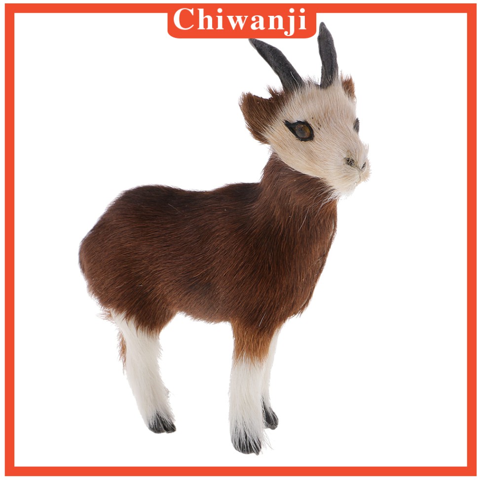 chiwanji-ตุ๊กตาแพะจําลองขนาด-4-นิ้ว