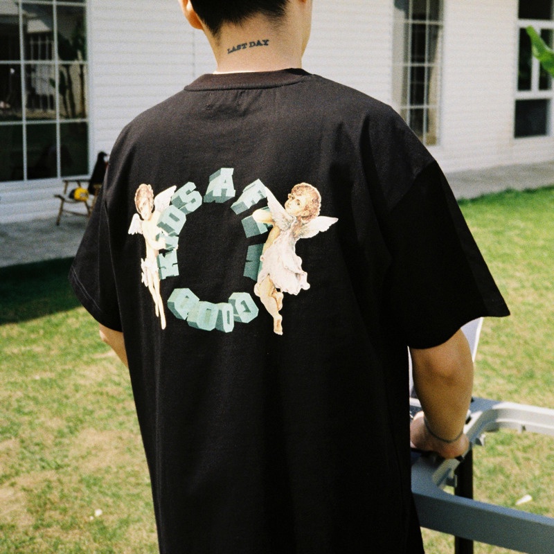 แฟชั่นยูนิเซ็กซ์-เสื้อยืดแขนสั้น-ผ้าฝ้าย-ขนาดใหญ่-โอเวอร์ไซซ์-สําหรับผู้ชาย-ไซซ์-s-7xl