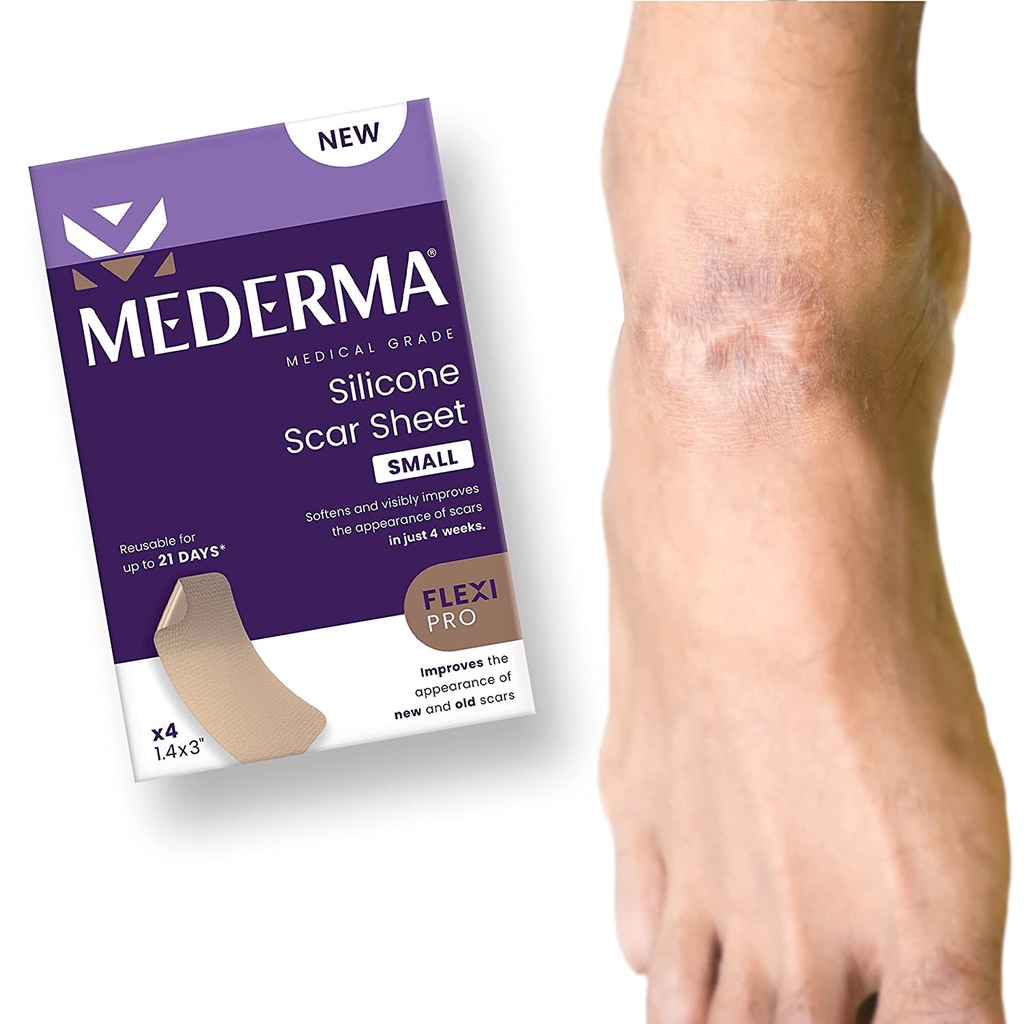 mederma-medical-grade-silicone-scar-sheet-แผ่นเจลลดรอยแผลผ่าตัด-ลดรอยแผลเป็น-ผ่าตัดคลอด-รอยสิว