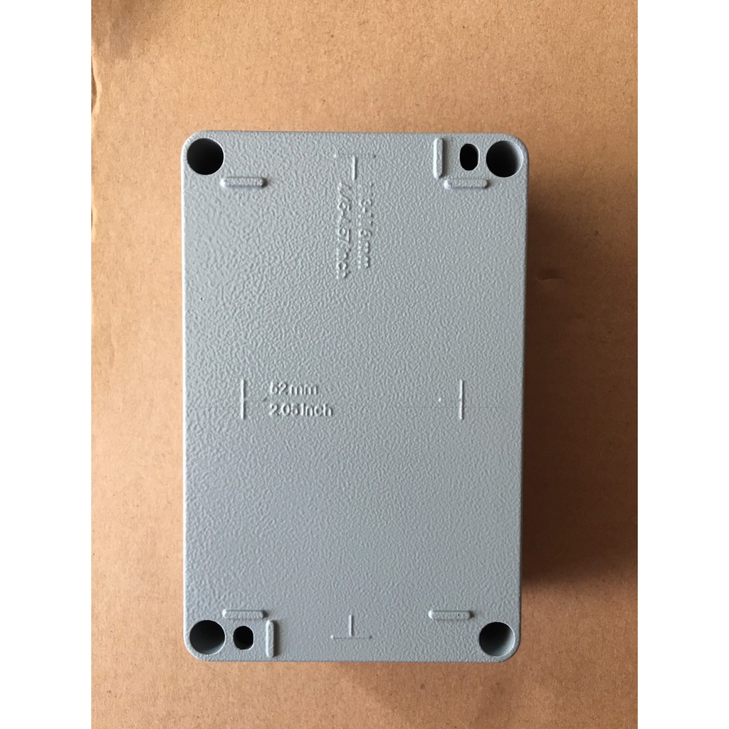 tibox-lv1208-กล่องอลูมิเนียมกันน้ำขนาด-82x127x57mm-พร้อมเพลทใน