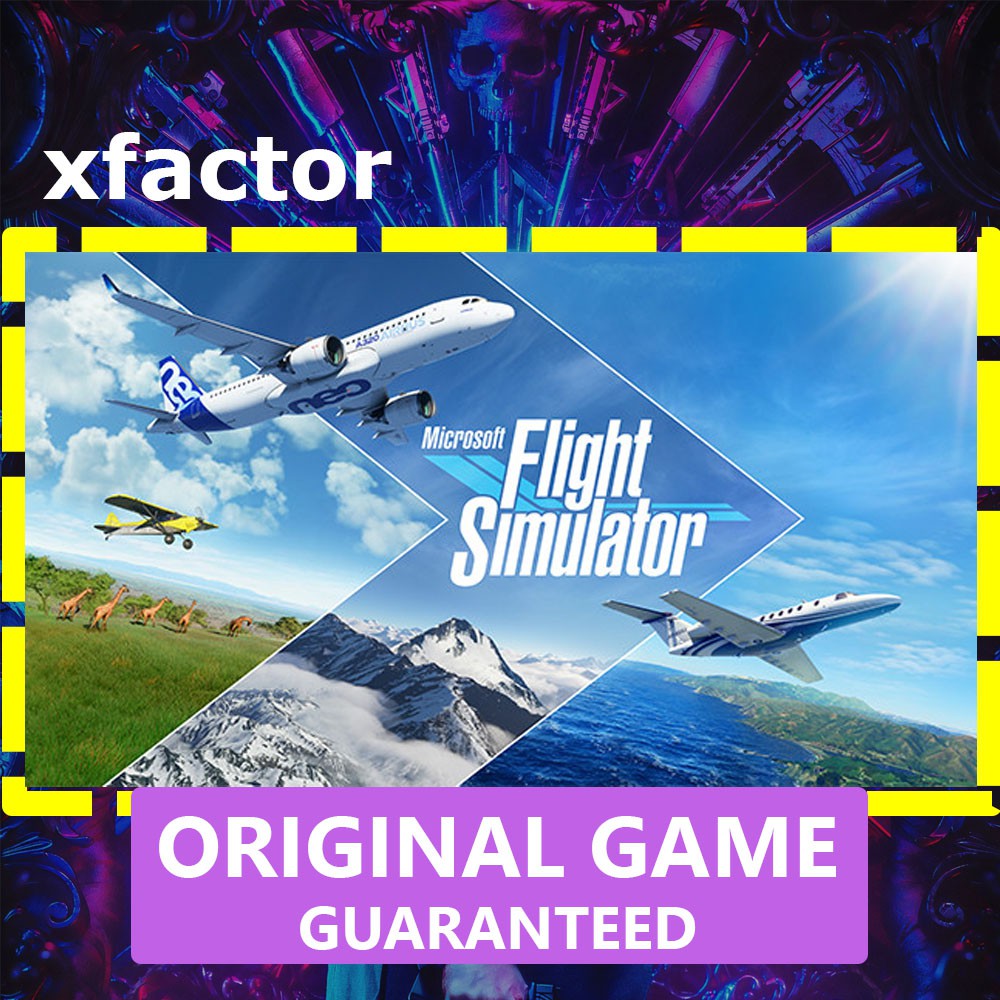 Flight Simulator Standard เกมพีซีฉบับครบรอบ 40 ปี | Shopee Thailand