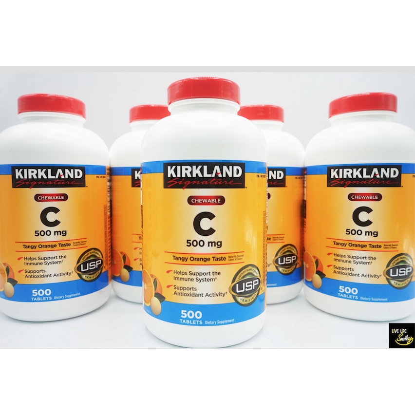 kirkland-c-500-mg-ชนิดอม-จำนวน-500-เม็ด-exp02-2026