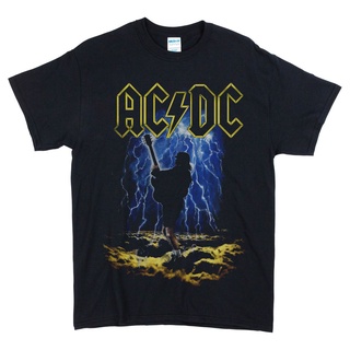 [S-5XL]เสื้อยืด Acdc Band - Thunder / เสื้อเพลง / / Gildan /