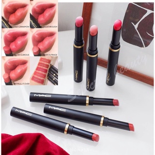 MAC Powder Kiss Velvet blur slim stick lipstick 2g. (ฉลากไทย)