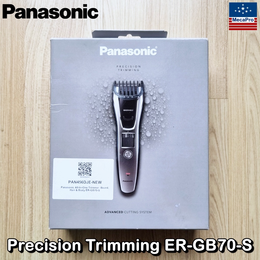 Panasonic® Precision Trimming ER-GB70-S พานาโซนิค เครื่องโกนขนไฟฟ้า ...