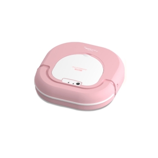 โปรโมชั่น : AUTOBOT Mini 2 pink หุ่นยนต์ดูดฝุ่น โรบอท ถูพื้น พร้อมกลับแท่นชาร์จอัตโนมัติ robot vacuum cleaner ฟรีกดรับ ผ้าถู wipes