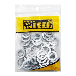 Chaixing Home  แหวนสปริง GIANT KINGKONG รุ่น SPW10-50 ขนาด 10 มม. (แพ็ค 50 ตัว) สีซิงค์ขาว