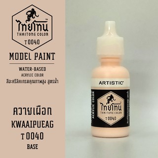 ภาพหน้าปกสินค้าสีโมเดลไทยโทน :เนื้อด้าน:ThaiTone Model Paint:Matte: ควายเผือก T0040  : ขนาด 20 ml by ARTISTICเหมาะสำหรับงาน Model Paint ที่เกี่ยวข้อง