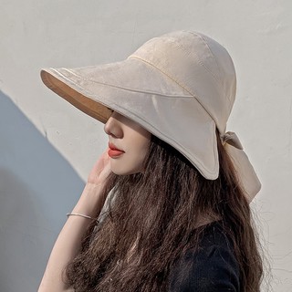 ภาพหน้าปกสินค้าหมวกกันแดด ประดับโบว์ สามารถพับได้ เข้ากับทุกการแต่งกาย แฟชั่นฤดูใบไม้ผลิ และฤดูร้อน สไตล์เกาหลี สําหรับผู้หญิง ซึ่งคุณอาจชอบสินค้านี้