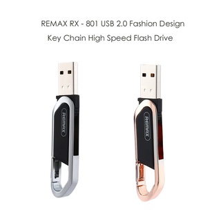 สินค้า REMAX พวงกุญแจแฟลชไดรฟ์ USB ความเร็วสูง USB 2.0 รุ่น RX-801