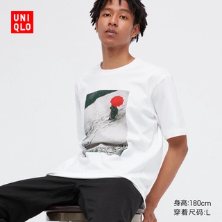 [S-5XL] Uniqlo UT เสื้อยืดแขนสั้น พิมพ์ลาย Saul Leiter สําหรับผู้ชาย ผู้หญิง 451209