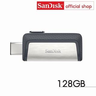 ภาพขนาดย่อของภาพหน้าปกสินค้าSanDisk Ultra Dual Drive USB Type-C 128GB (SDDDC2-128G-G46) จากร้าน sandisk_thailand_officialshop บน Shopee